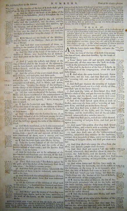 Rev. John Brown's self-interpreting Bible. George Washington was the very first subscriber.